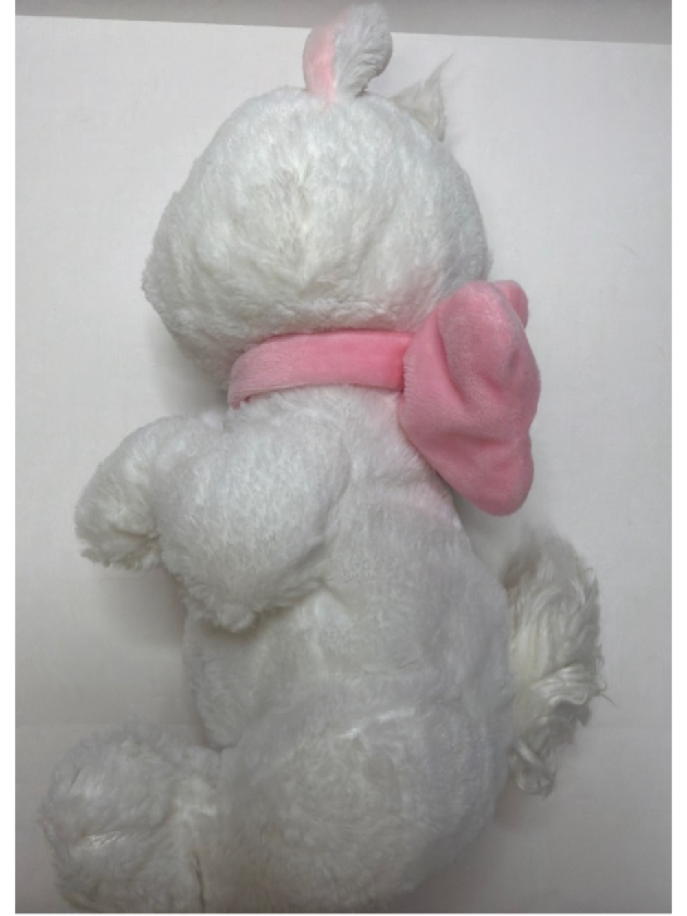 Disney Marie Aristocats White Pink Stuffed Animal Stuffie Lovey - Picture 2 of 6